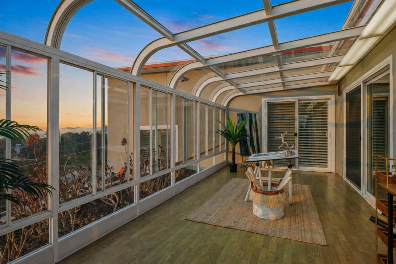 Solarium installation
